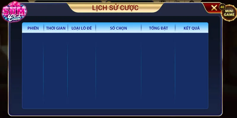 Theo dõi lịch sử cược để chơi lô đề hiệu quả Theo dõi lịch sử cược để chơi lô đề hiệu quả